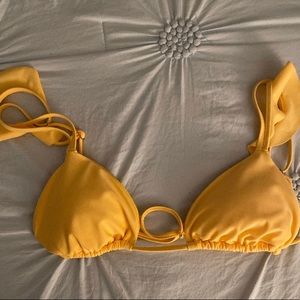 Hollister Flowy Triangle Bikini Top